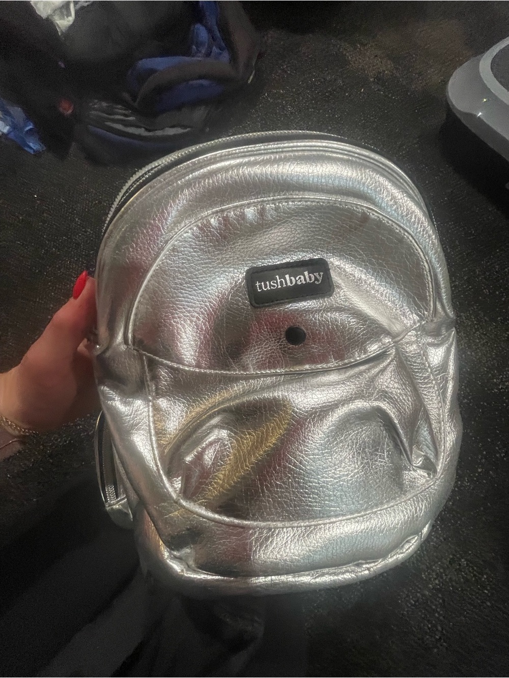 Tushbaby Silver Kids Backpack